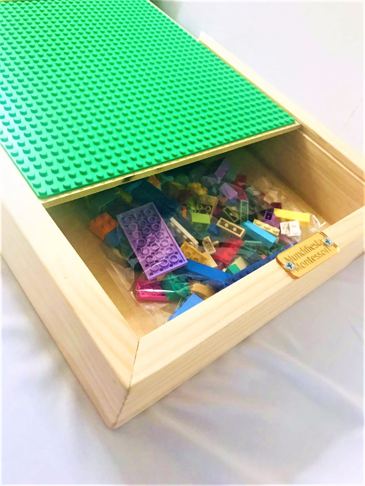 Lixajary Home - Mesa maletín para Lego 🤩💼 Pedido especial